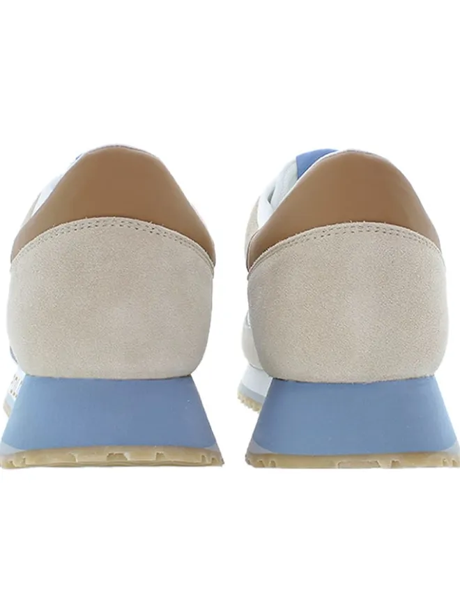 U.S. Polo Assn. Sneakers^Leder-Sneakers in Weiß/ Beige