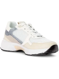 Gabor Sneakers^Leder-Sneakers in Weiß/ Beige/ Hellblau