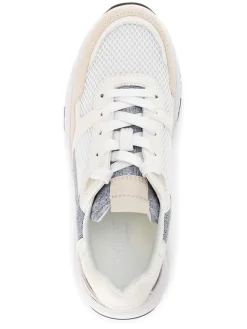 Gabor Sneakers^Leder-Sneakers in Weiß/ Beige/ Hellblau