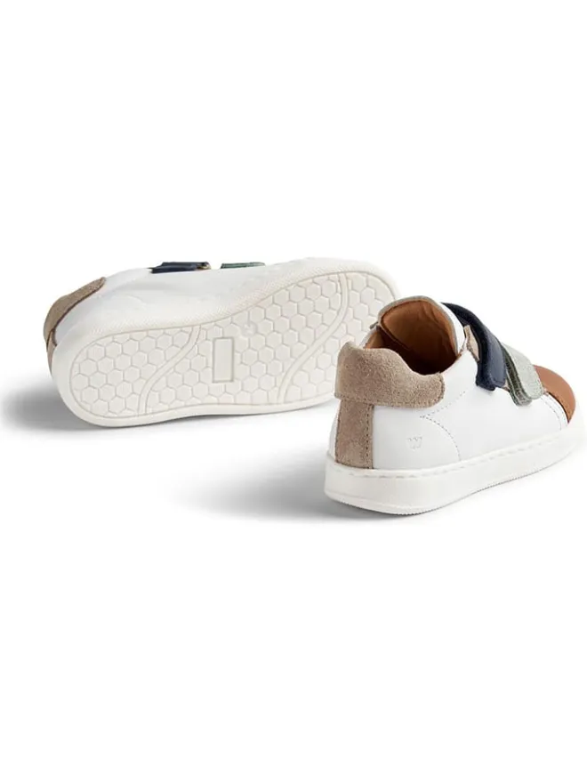 Wheat Sneakers·Sneakers Low^Leder-Sneakers in Weiß/ Braun