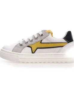 Naturino Sneakers·Sneakers Low^Leder-Sneakers in Weiß/ Gelb