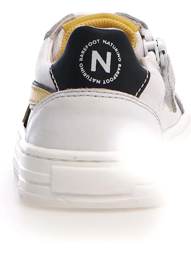 Naturino Sneakers·Sneakers Low^Leder-Sneakers in Weiß/ Gelb