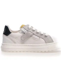Naturino Sneakers·Sneakers Low^Leder-Sneakers in Weiß/ Gelb