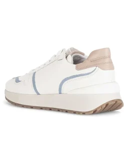 Gabor Sneakers^Leder-Sneakers in Weiß/ Hellblau/ Beige