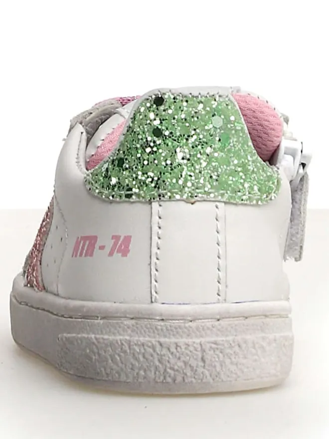 Naturino Sneakers·Sneakers Low^Leder-Sneakers in Weiß/ Rosa