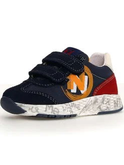 Leder-Sneakers "Jesko 2" in Dunkelblau/ Rot>Naturino Hot