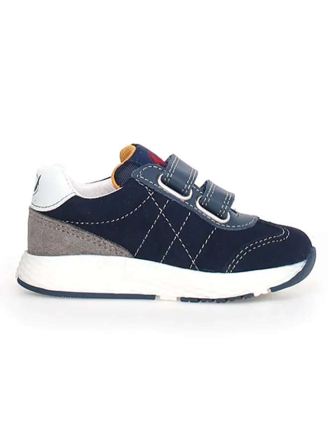Naturino Sneakers^Leder-Sneakers "Jesko 2" in Dunkelblau
