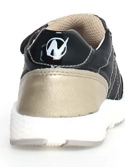 Naturino Sneakers^Leder-Sneakers "Jesko 2" in Gold/ Schwarz
