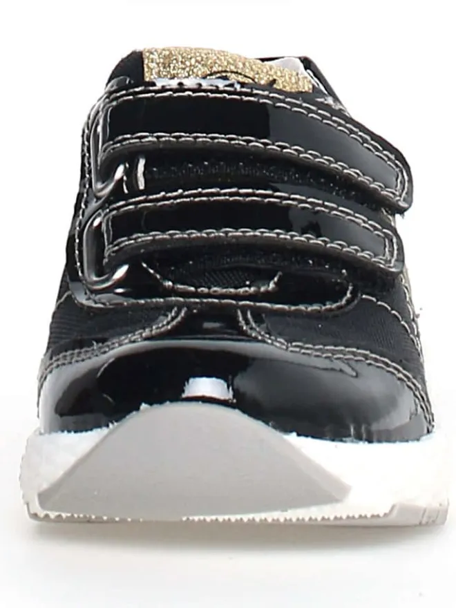 Naturino Sneakers^Leder-Sneakers "Jesko 2" in Gold/ Schwarz