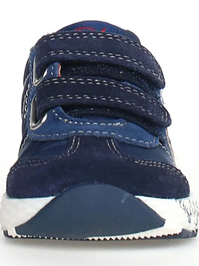 Naturino Sneakers^Leder-Sneakers "Jesko" in Dunkelblau/ Blau
