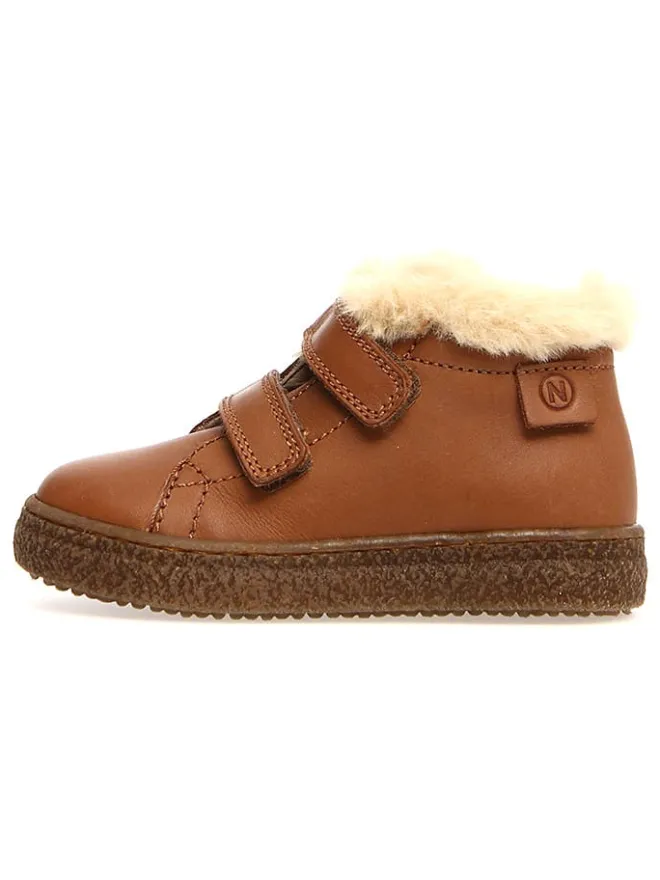 Leder-Sneakers "Kaumis" in Cognac>Naturino Sale