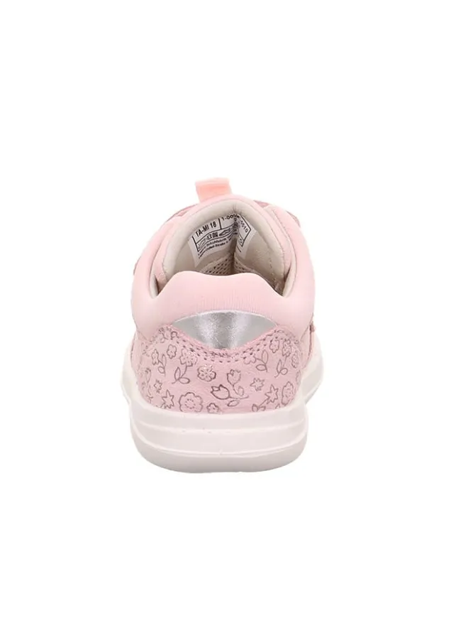 superfit Stiefel & Boots^Leder-Sneakers "Lillo" in Rosa/ Silber
