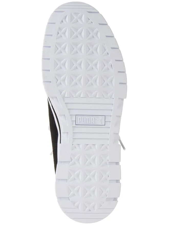 Leder-Sneakers "Mayze" in Weiß/ Schwarz>Puma Hot