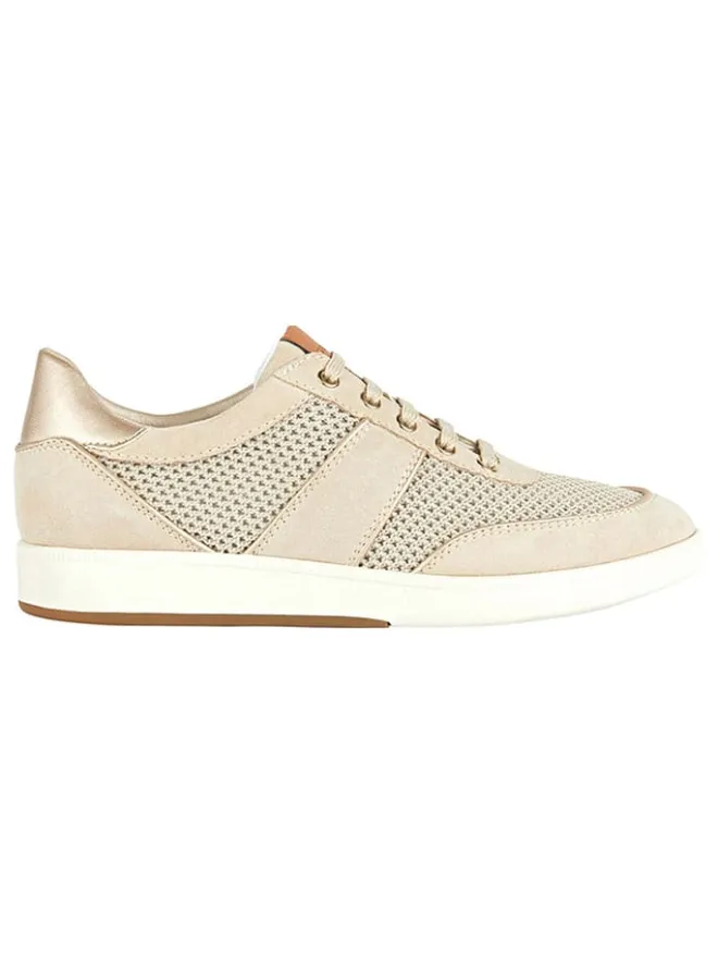 Leder-Sneakers "Meleda" in Beige>Geox Hot