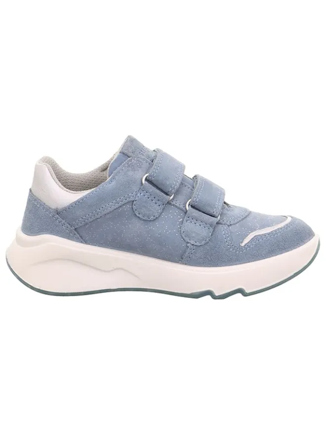 Leder-Sneakers "Melody" in Hellblau>superfit Clearance