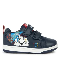 Geox Sneakers^Leder-Sneakers "New Flick" in Dunkelblau