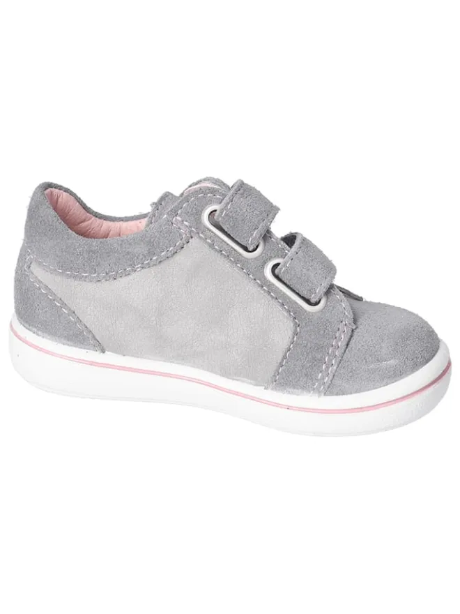 Leder-Sneakers "Niddi" in Hellgrau>PEPINO Sale