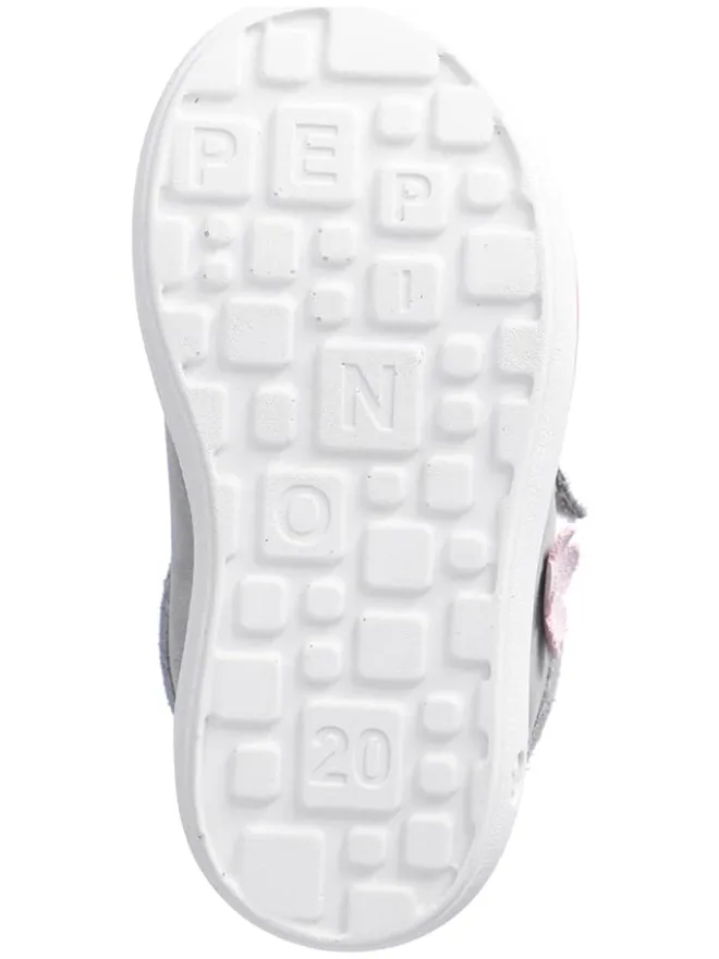 Leder-Sneakers "Niddi" in Hellgrau>PEPINO Sale