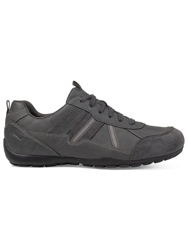 Geox Sneakers^Leder-Sneakers "Ravex" in Grau