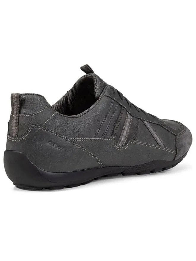 Geox Sneakers^Leder-Sneakers "Ravex" in Grau