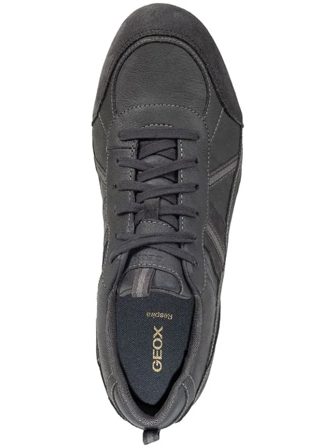 Geox Sneakers^Leder-Sneakers "Ravex" in Grau