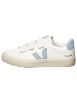 Veja Sneakers^Leder-Sneakers "Recife" in Weiß/ Hellblau