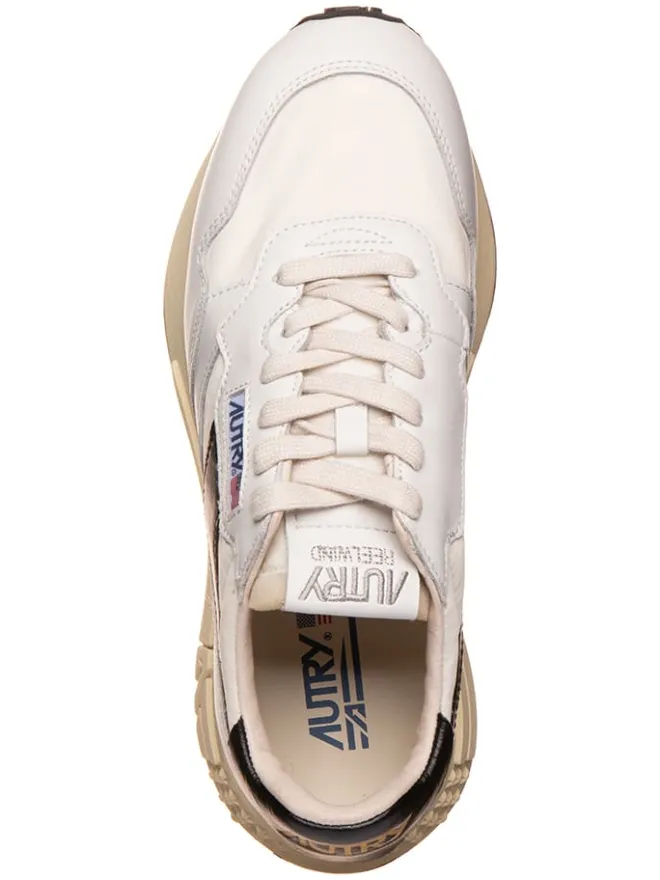Leder-Sneakers "Relwind" in Weiß/ Schwarz>AUTRY Sale