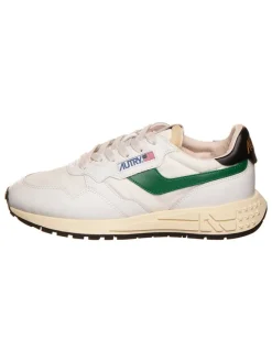AUTRY Sneakers^Leder-Sneakers "Relwind" in Weiß/ Grün