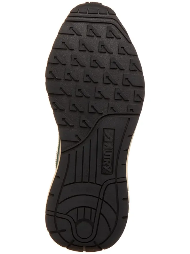 AUTRY Sneakers^Leder-Sneakers "Relwind" in Weiß/ Grün