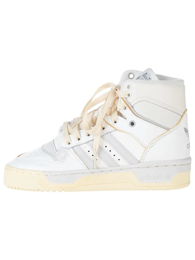 adidas Sneakers|Sneakers^Leder-Sneakers "Rivalry Hi" in Weiß