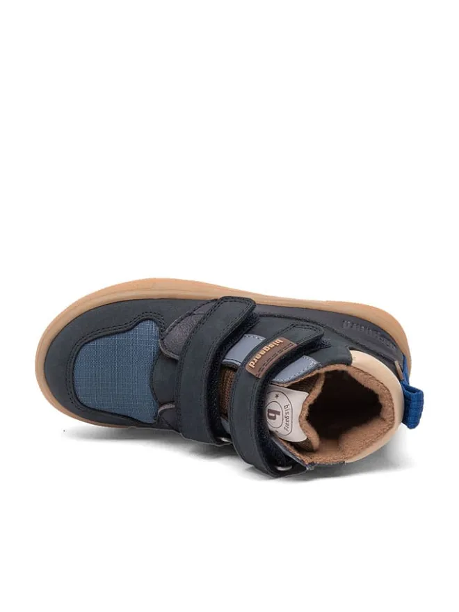 bisgaard Sneakers·Sneakers High^Leder-Sneakers "Roy" in Dunkelblau