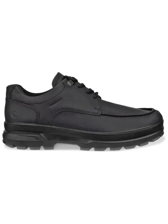 Ecco Sneakers^Leder-Sneakers "Rugged Track" in Schwarz