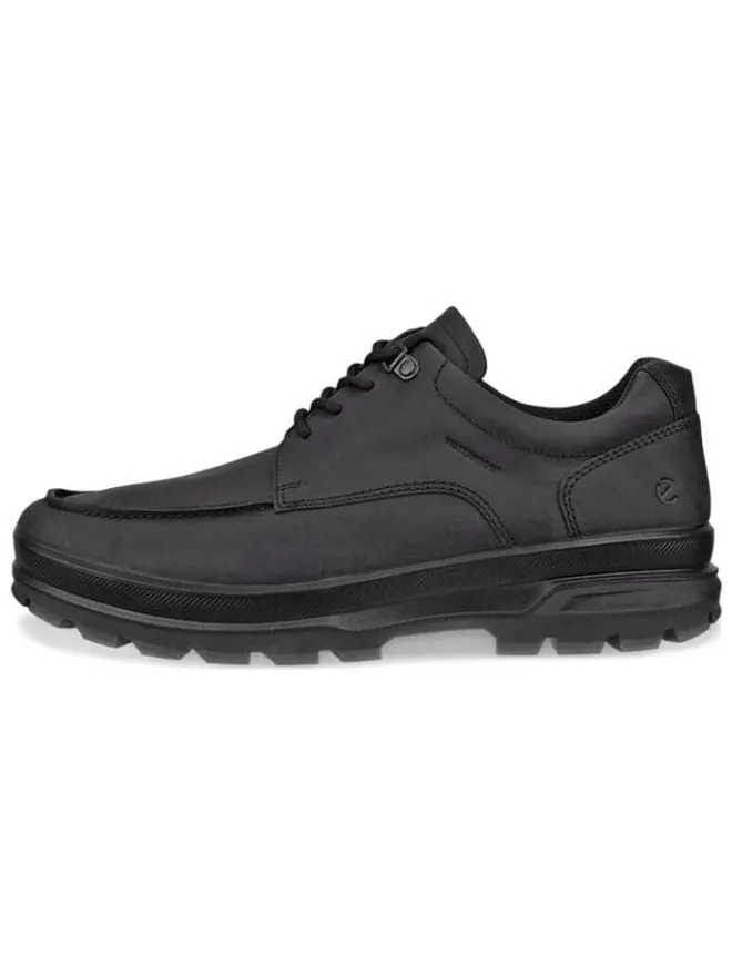 Ecco Sneakers^Leder-Sneakers "Rugged Track" in Schwarz