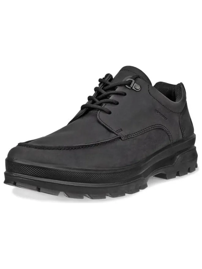 Ecco Sneakers^Leder-Sneakers "Rugged Track" in Schwarz