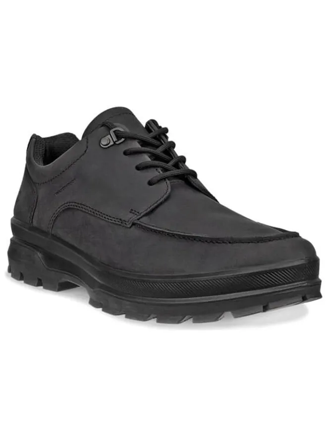 Ecco Sneakers^Leder-Sneakers "Rugged Track" in Schwarz