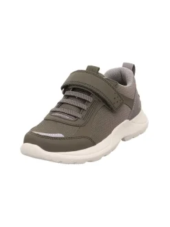superfit Sneakers·Sneakers Low^Leder-Sneakers "Rush" in Khaki/ Grau