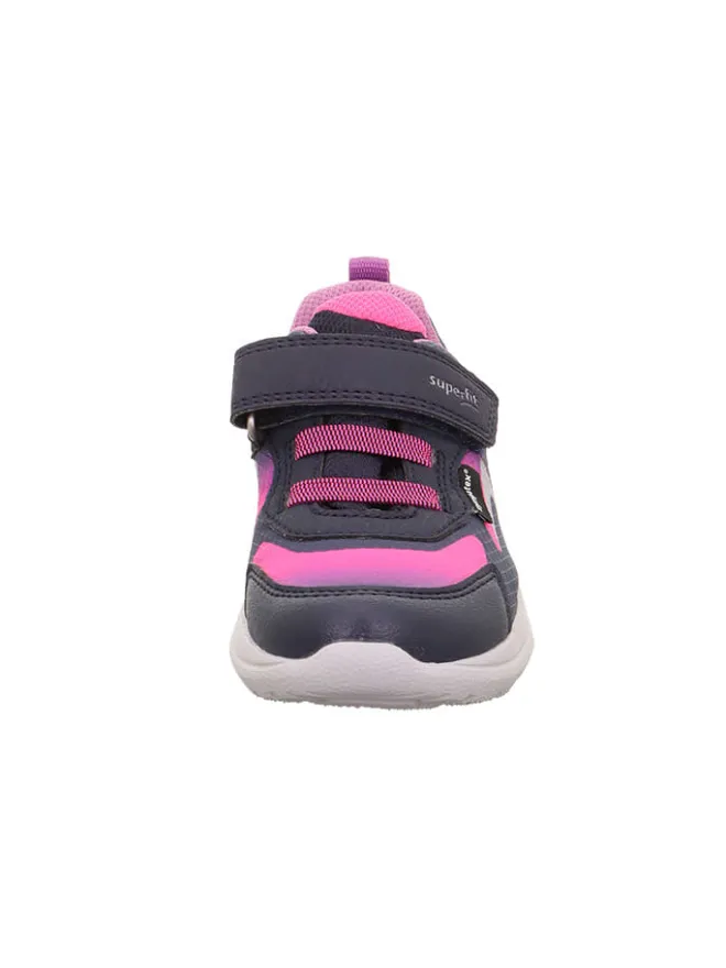 Leder-Sneakers "Rush" in Pink/ Dunkelblau>superfit Sale