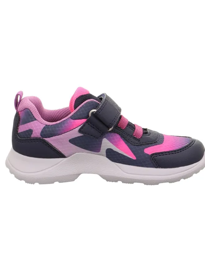Leder-Sneakers "Rush" in Pink/ Dunkelblau>superfit Sale