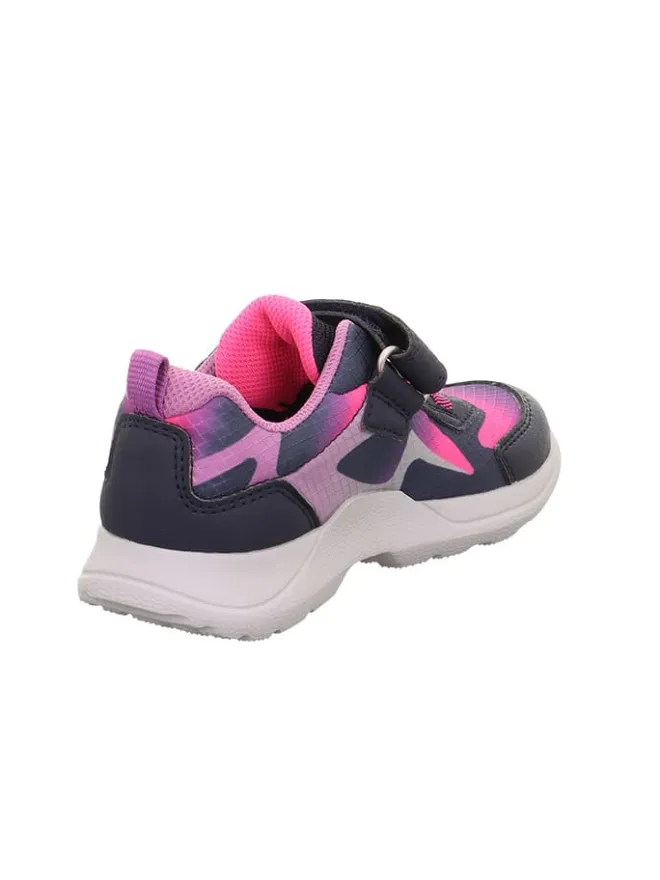Leder-Sneakers "Rush" in Pink/ Dunkelblau>superfit Sale