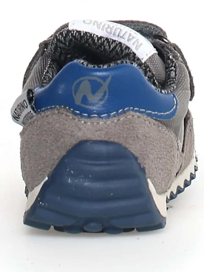 Leder-Sneakers "Sammy 2" in Blau/ Grau>Naturino