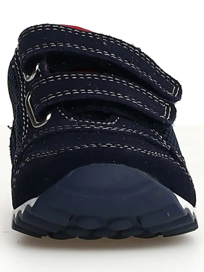 Leder-Sneakers "Sammy 2" in Schwarz/ Dunkelblau/ Rot>Naturino Best