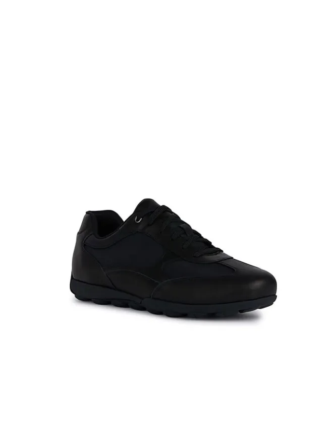 Geox Sneakers^Leder-Sneakers "Snake 2.0" in Schwarz