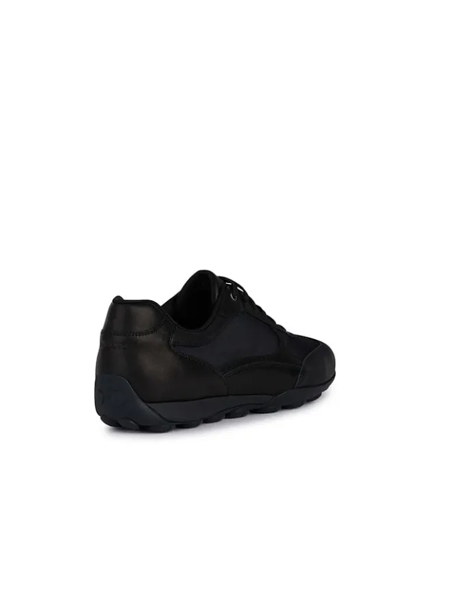 Geox Sneakers^Leder-Sneakers "Snake 2.0" in Schwarz