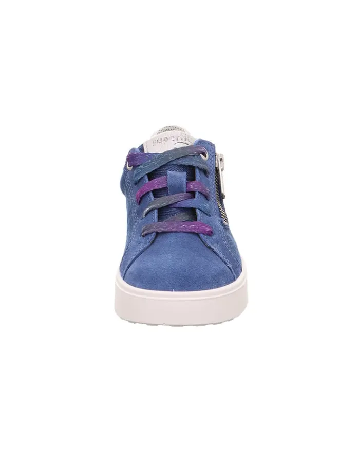 Leder-Sneakers "Stella" in Blau>superfit