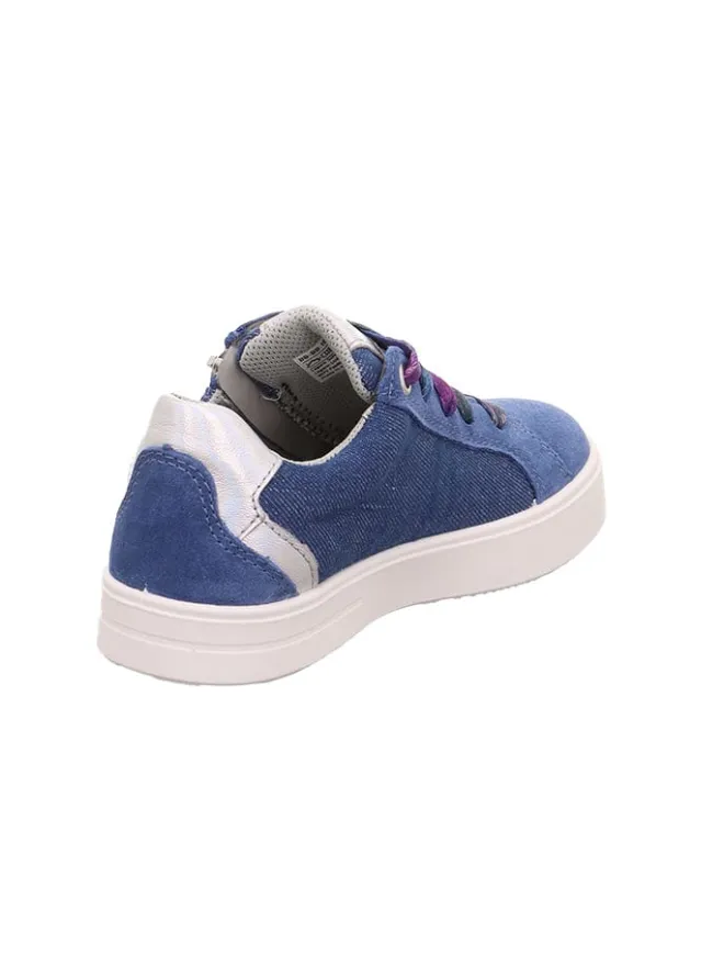 Leder-Sneakers "Stella" in Blau>superfit