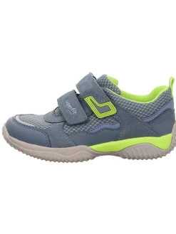 superfit Sneakers·Sneakers Low^Leder-Sneakers "Storm" in Blau/ Grün