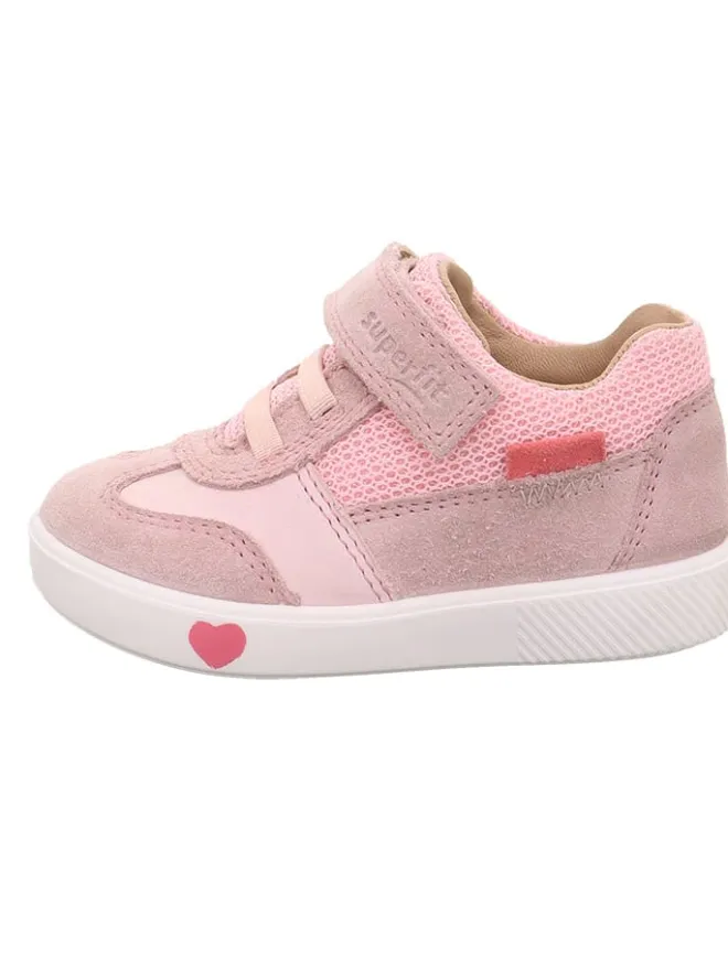 Leder-Sneakers "Supies" in Rosa>superfit Clearance