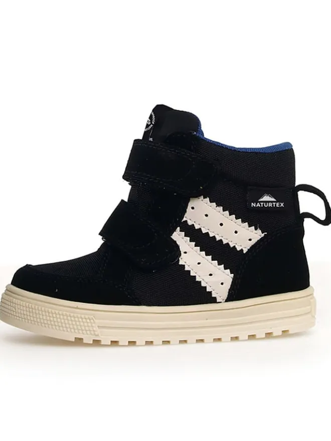 Naturino Sneakers·Sneakers High^Leder-Sneakers "Tabby" in Schwarz