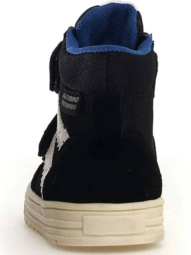 Naturino Sneakers·Sneakers High^Leder-Sneakers "Tabby" in Schwarz
