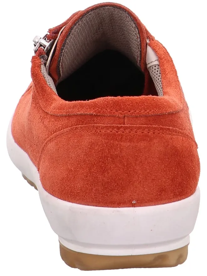 Legero Schnürschuhe^Leder-Sneakers "Tanaro 4.0" in Rot/ Orange